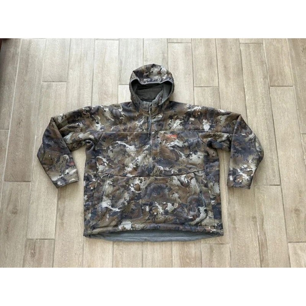 SITKA Dakota Hoody XXL Optifade Waterfowl Marsh Camo Gore Windstopper Hunting